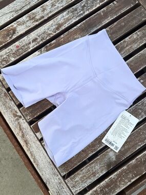 lululemon athletica Lavender High-Rise Bike Shorts